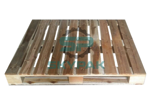 The normal wooden pallet size 