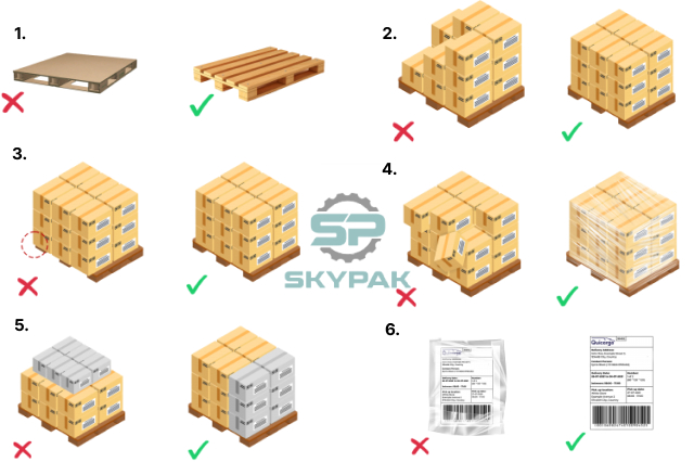  export wooden pallets
