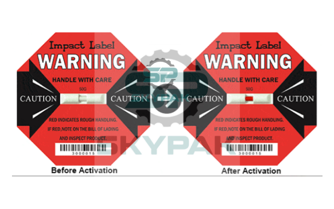 shock detection label