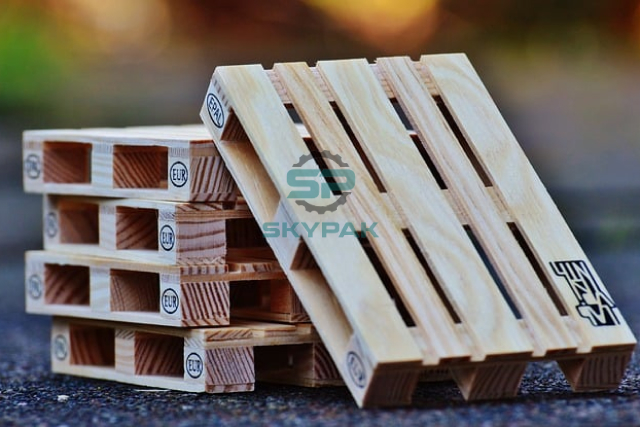 recycled wooden pallets
