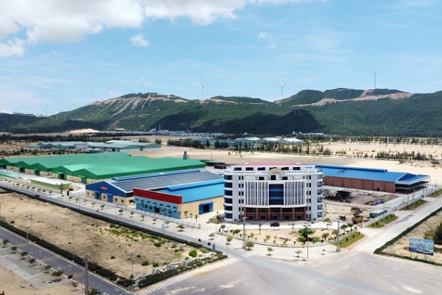 Các cụm công nghiệp ở Bình Định được mở rộng diện tích lên đến hàng chục ha để thu hút đầu tư.