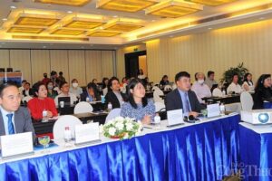 Đại biểu tham dự Hội thảo “Phát triển liên kết giữa doanh nghiệp Việt Nam và các công ty đa quốc gia trong ngành công nghiệp chế tạo”